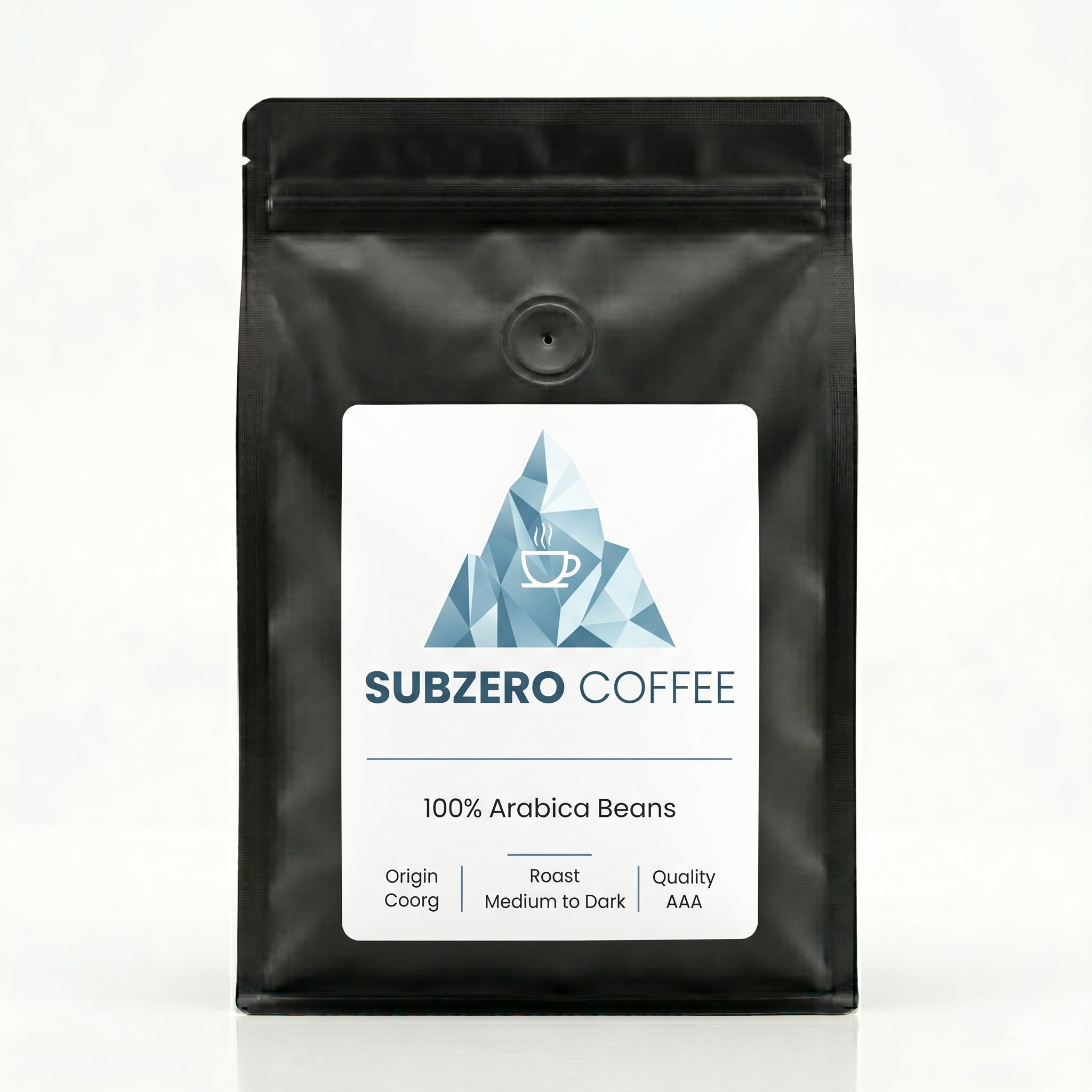 1kg 100% Arabica Coffee Beans — AAA Quality, Single Origin Coorg
